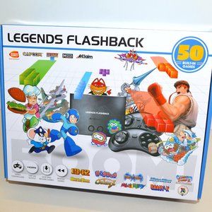 AT GAMES Arcade Video Games Console Legends Flashback New MEGA MAN DIG DUG
